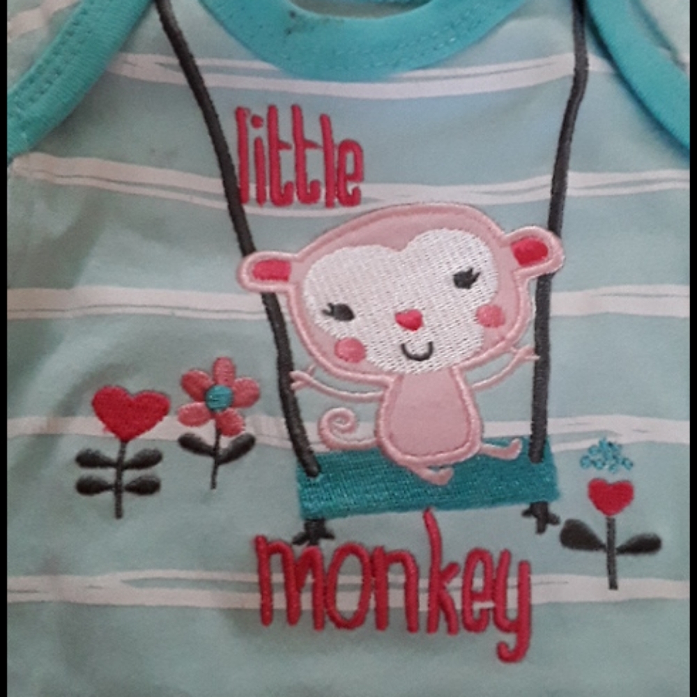 "Little monkey" matching set - Picture 3 of 4
